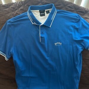 Hugo Boss Royal Blue Polo Shirt